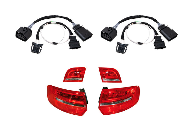 Adaptersæt facelift baglygter A3 8P Sportback