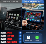 Trådløs Play2Video alt-i-en Carplay/Android Auto adapter