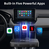 Trådløs Play2Video alt-i-en Carplay/Android Auto adapter