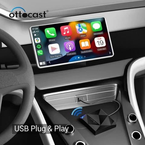 Trådløs Carplay/Android Auto adapter