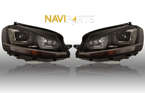 Org. Bi-Xenon lygter med. LED kørelys