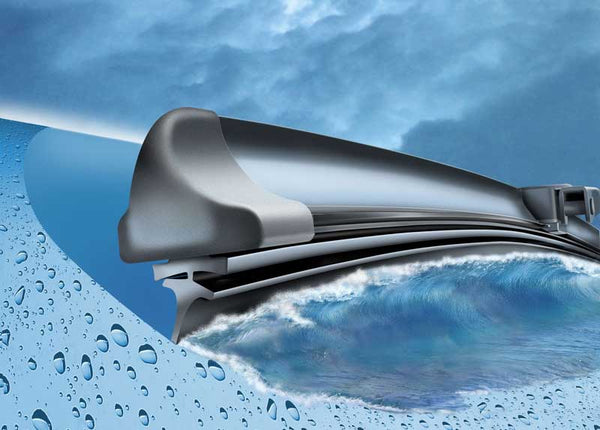 Bosch Aero viskerblade med slidindikator