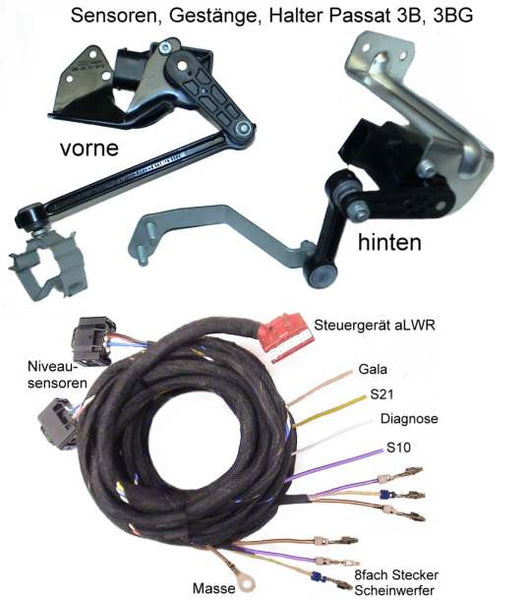 Komplet automatisk niveau reg. til Xenon