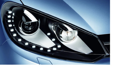 Komplet Org. Bi-xenon sæt m. LED kørelys