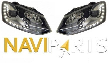 Komplette Originale Bi-Xenon lygter med LED kørelys