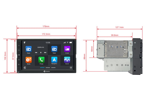Dynavin D9-7005 Premium Flex 7" 2DIN Android Radio