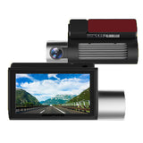 AMPIRE Dual Dashcam m/Touchskærm, 2K Front Dashcam & 1080p Hækkamera, 4G LTE, WLAN og GPS