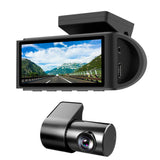 AMPIRE Dual Dashcam m/Touchskærm 4K Front, 1080p hækkamera og WLAN
