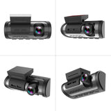 AMPIRE Dual Dashcam m/Touchskærm 4K Front, 1080p hækkamera og WLAN