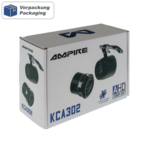 AMPIRE KCA302 – Mini indbygningskamera AHD 1080p