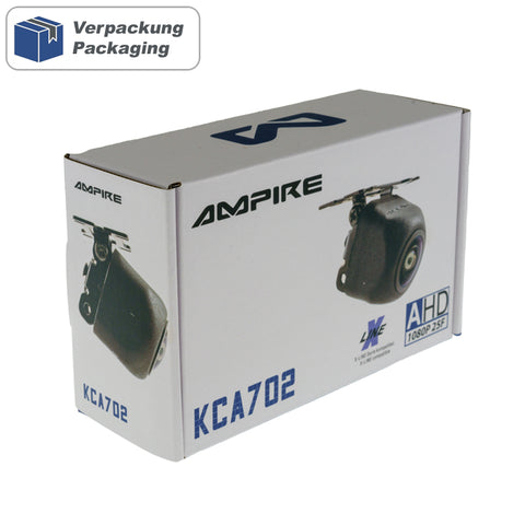 AMPIRE KAX702 – Mini indbygningskamera AHD/CVBS 150°