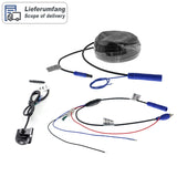 AMPIRE KAX602 – Mini indbygningskamera AHD/CVBS 180°