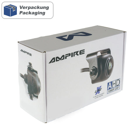 AMPIRE KAX602 – Mini indbygningskamera AHD/CVBS 180°