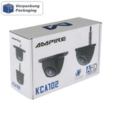 AMPIRE KAX102 – Mini multimonteringskamera AHD 1080p/CVBS