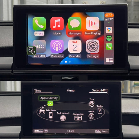 Audi Smartphone Interface aktivering