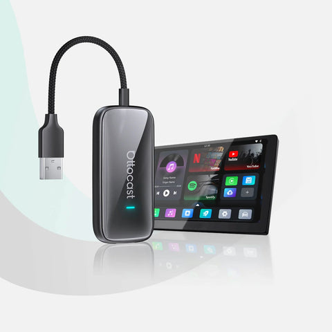 Trådløs Play2Video Ultra alt-i-en Carplay/Android Auto adapter